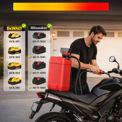 Cordless Fuel Transfer Pump