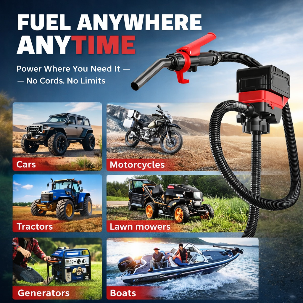 Cordless Fuel Transfer Pump