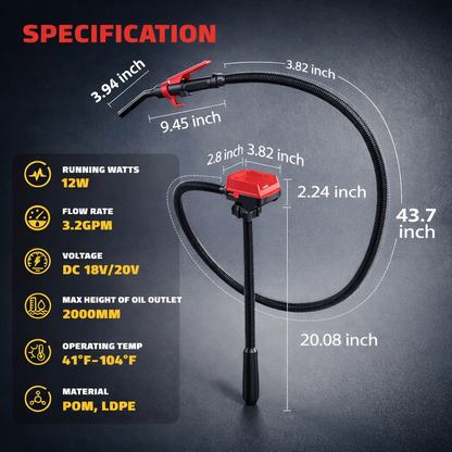 Cordless Fuel Transfer Pump